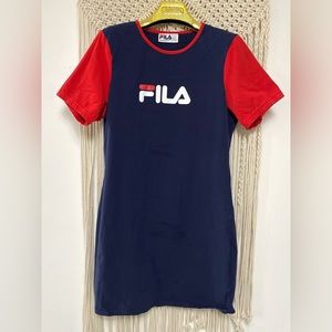 Fila Red and Navy Mini Dress